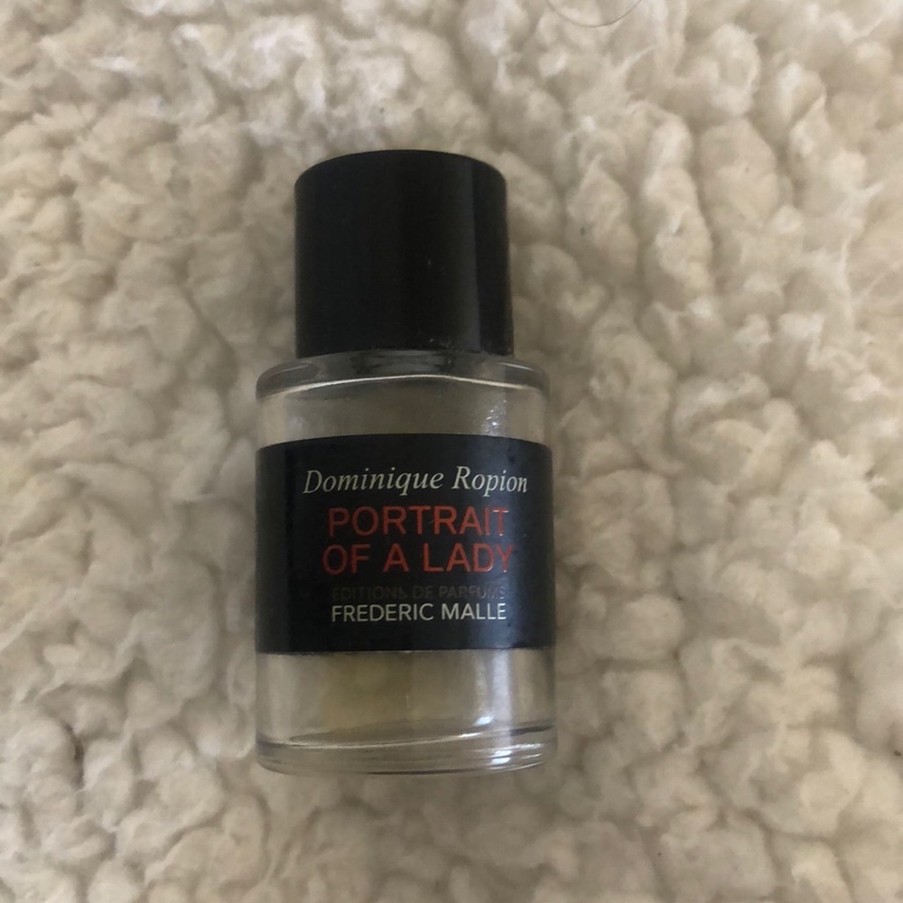 Frederic Malle Portrait Of A Lady Mini EMPTY Glass Pour Bottle 7ml 0.24 fl oz.
